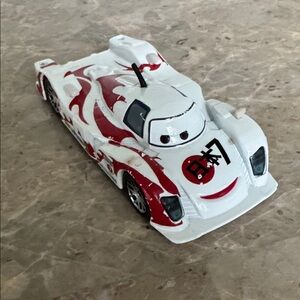 Disney Cars Shu Todoroki racing car die cast car missing spolier